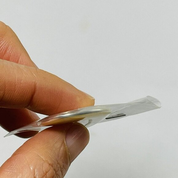 White Pearl Pendant 925 Silver Shell Solid Round Big Statement Nature Hippie Art - Picture 8 of 9